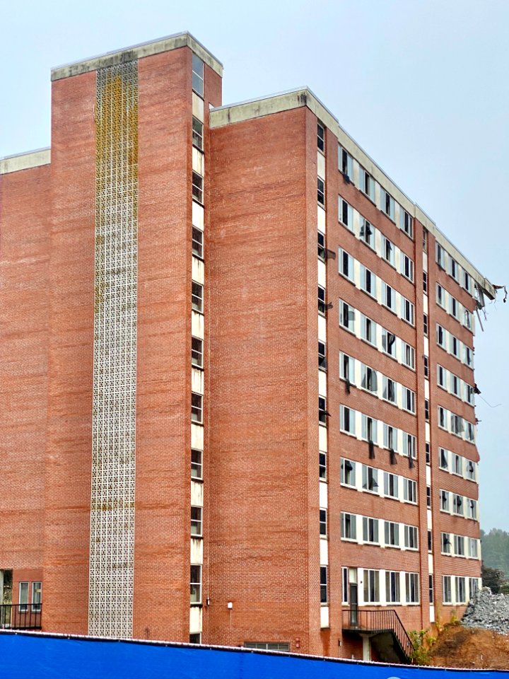 Edyth Walker Residence Hall Demolition, Western Carolina U… 
