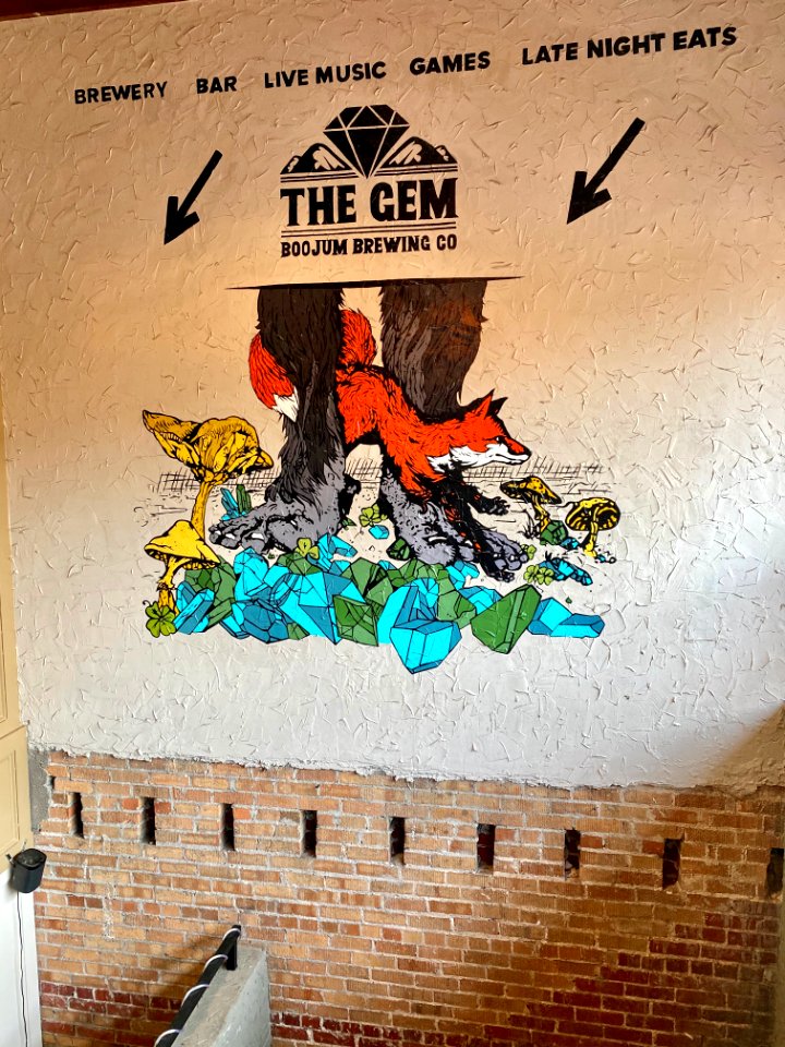 Boojum Brewing Company Mural, Main Street, Waynesville, NC… 