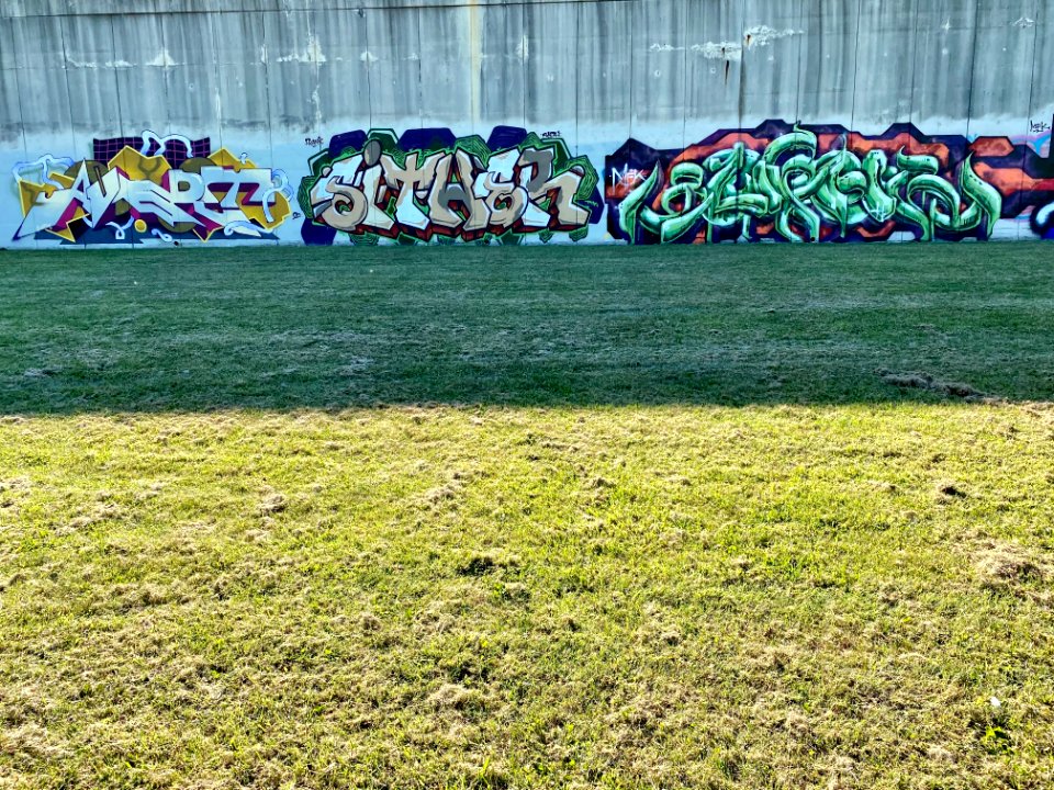 Interstate Retaining Wall Graffiti, Goebel Park, Mainstras… 