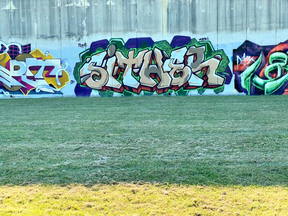 Interstate Retaining Wall Graffiti, Goebel Park, Mainstras… 