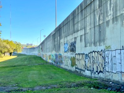 Interstate Retaining Wall, Goebel Park, Mainstrasse Villag… 