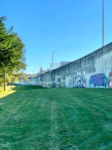Interstate Retaining Wall, Goebel Park, Mainstrasse Villag… 