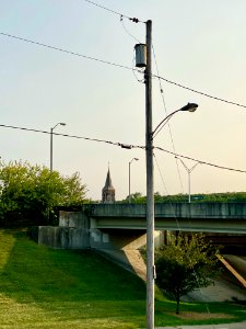 9th Street Overpass and St. John’s Catholic Church, Lewisb… 