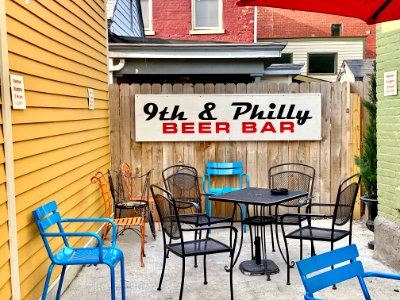 9th & Philly Beer Bar Sign, Mainstrasse Village, Covington… 