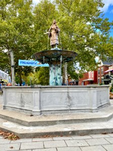 Goose Girl Fountain, George Steinford Park (6th Street), M… 