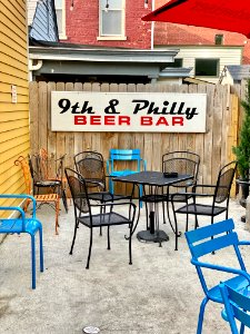 9th & Philly Beer Bar Sign, Mainstrasse Village, Covington… 