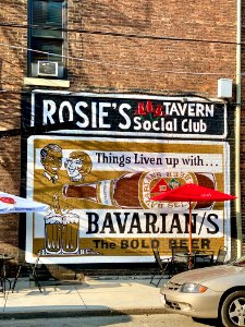 Rosie’s Tavern Mural, Mainstrasse Village, Covington, KY 