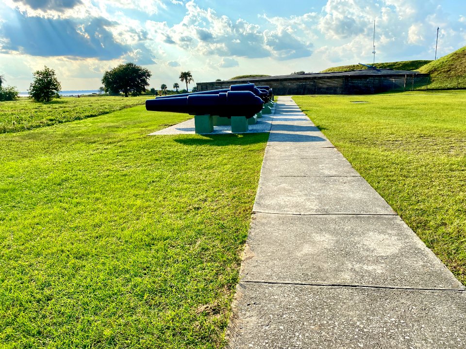 Cannon Row, Fort Moultrie, Poe Avenue, Sullivan’s Island, … 