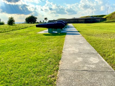 Cannon Row, Fort Moultrie, Poe Avenue, Sullivan’s Island, … 