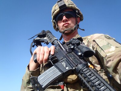 Cool army soldier