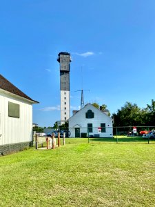 Garage and Charleston Lighthouse, U.S. Coast Guard Station… 