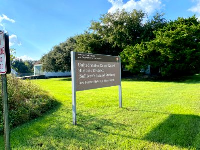 Sign, U.S. Coast Guard Station, U.S. Coast Guard Historic … 