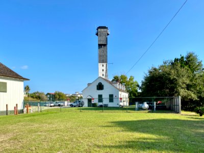 Garage and Charleston Lighthouse, U.S. Coast Guard Station… 