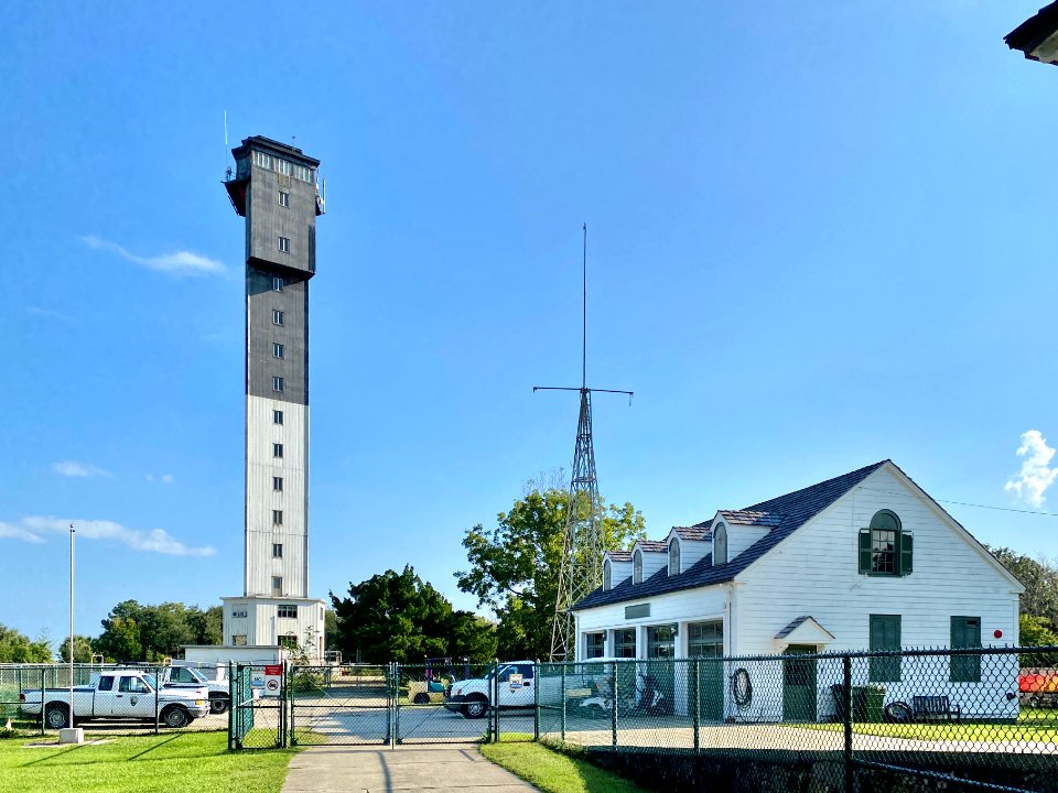 Garage and Charleston Lighthouse, U.S. Coast Guard Station… 