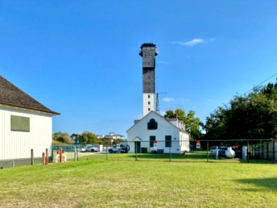 Garage and Charleston Lighthouse, U.S. Coast Guard Station… 