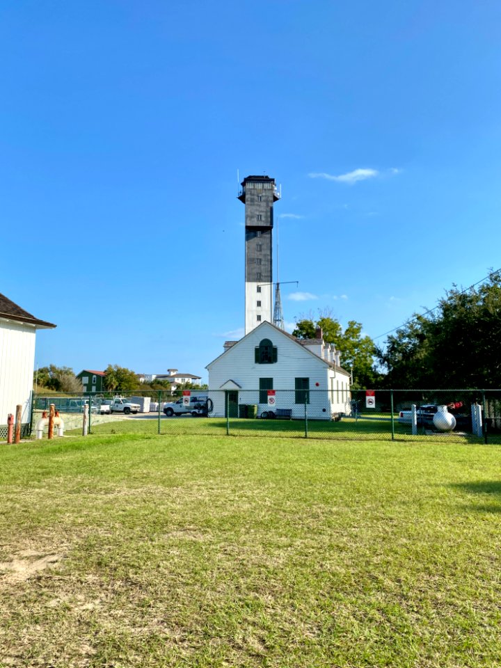 Garage and Charleston Lighthouse, U.S. Coast Guard Station… 