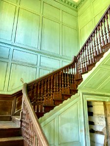 Stair Hall, Drayton Hall, West Ashley, Charleston, SC 