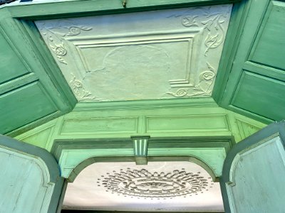 Ceiling, Stair Hall, Drayton Hall, West Ashley, Charleston… 