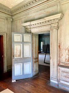 Living Room, Drayton Hall, West Ashley, Charleston, SC 