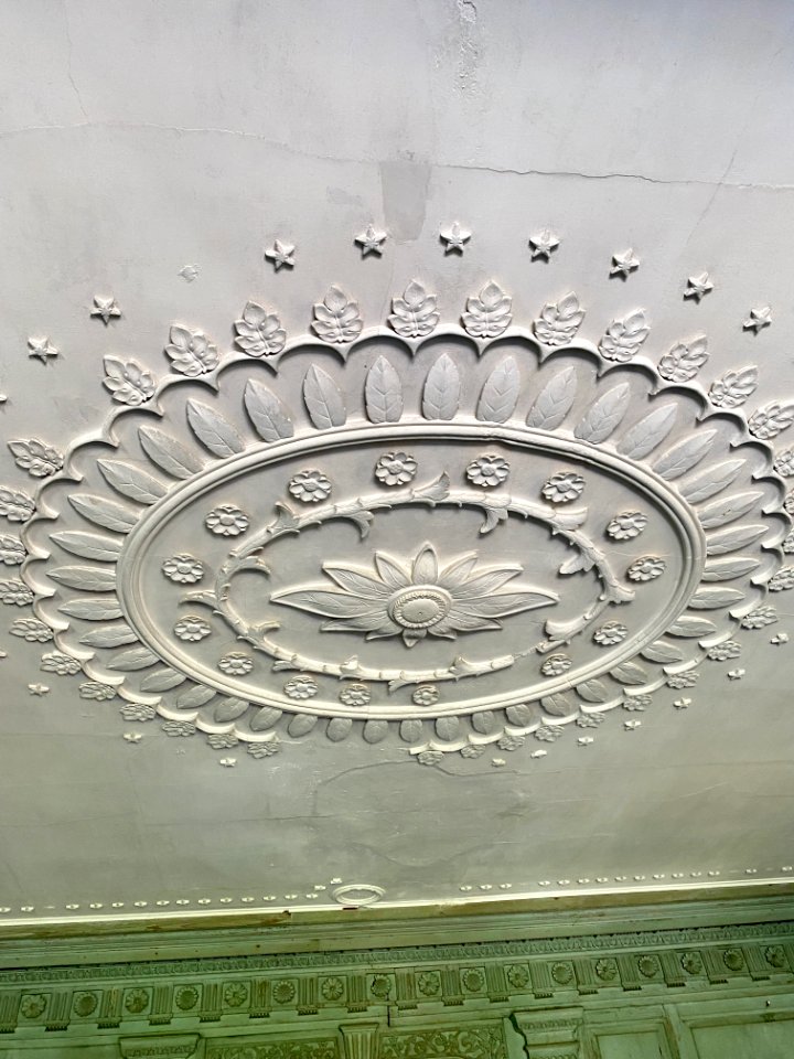 Ceiling, Great Hall, Drayton Hall, West Ashley, Charleston… 