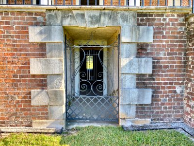 Basement Entrance, Drayton Hall, West Ashley, Charleston, … photo