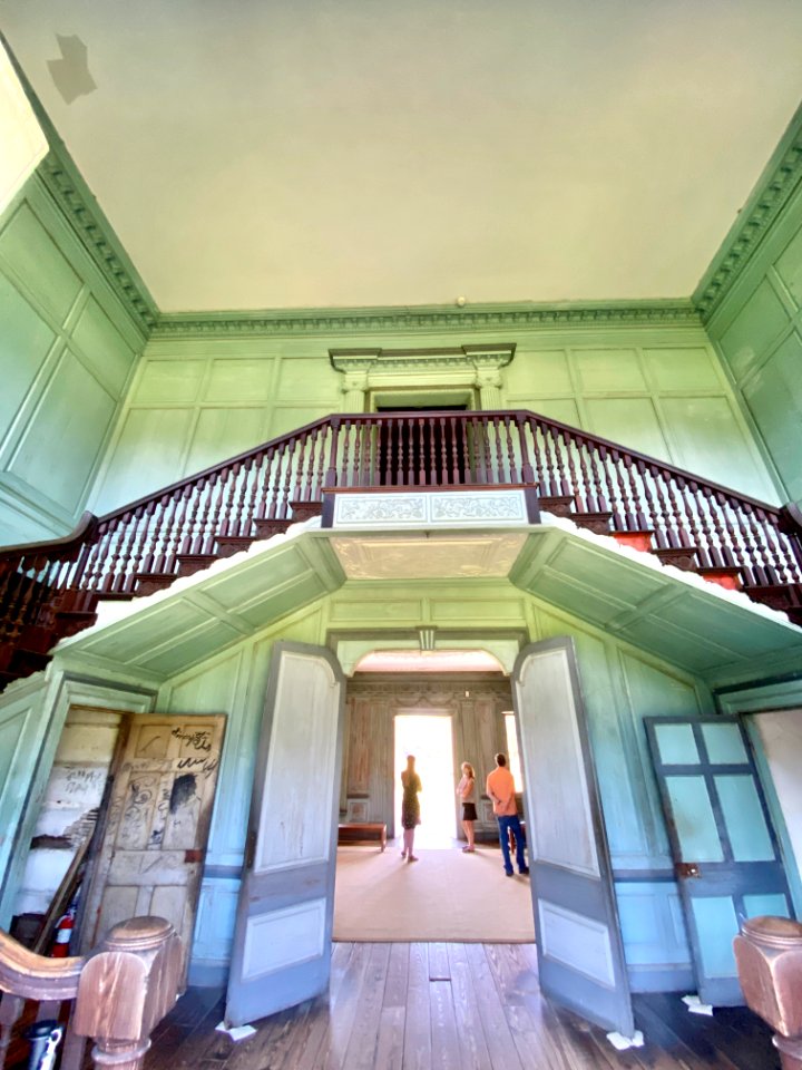 Stair Hall, Drayton Hall, West Ashley, Charleston, SC 