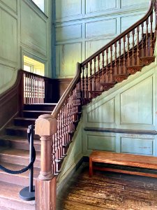 Stair Hall, Drayton Hall, West Ashley, Charleston, SC 