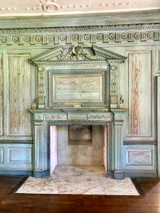 Fireplace, Great Hall, Drayton Hall, West Ashley, Charlest… 