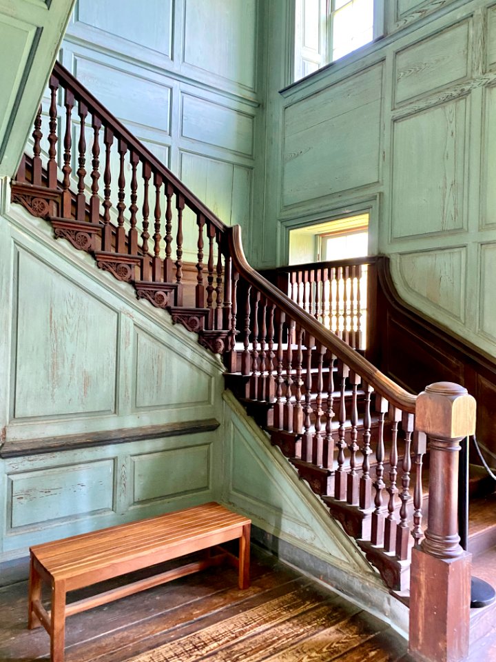 Stair Hall, Drayton Hall, West Ashley, Charleston, SC 