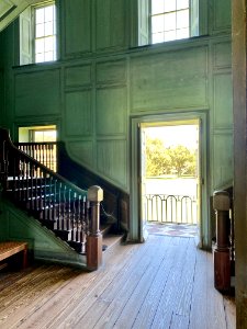 Stair Hall, Drayton Hall, West Ashley, Charleston, SC 