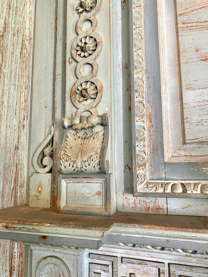 Fireplace, Great Hall, Drayton Hall, West Ashley, Charlest… 