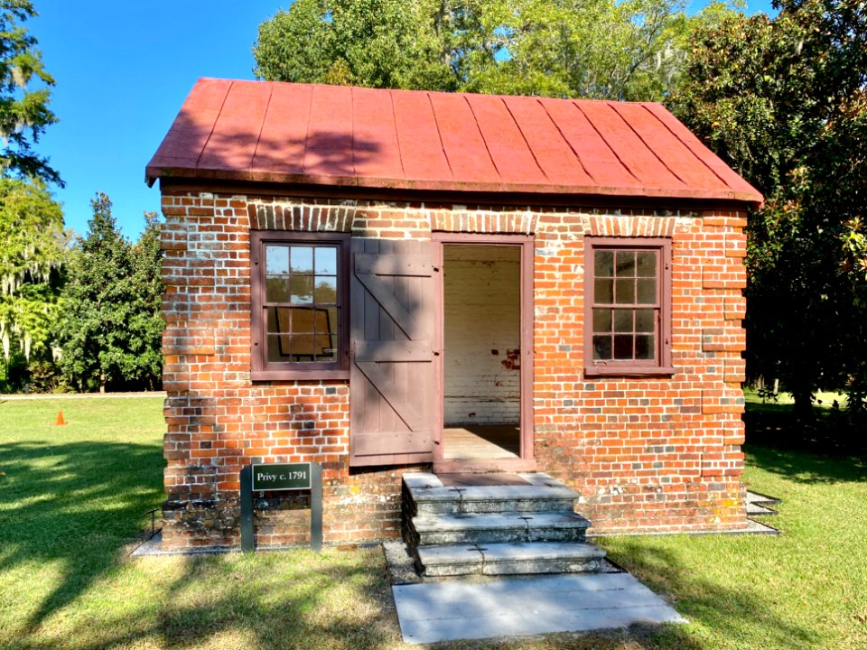Privy, Drayton Hall, West Ashley, Charleston, SC 