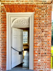 Door, Drayton Hall, West Ashley, Charleston, SC 