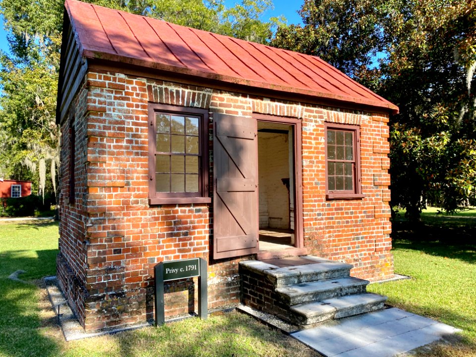 Privy, Drayton Hall, West Ashley, Charleston, SC 