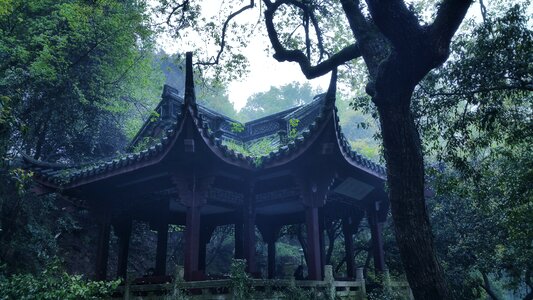 Pavilion traditional mist