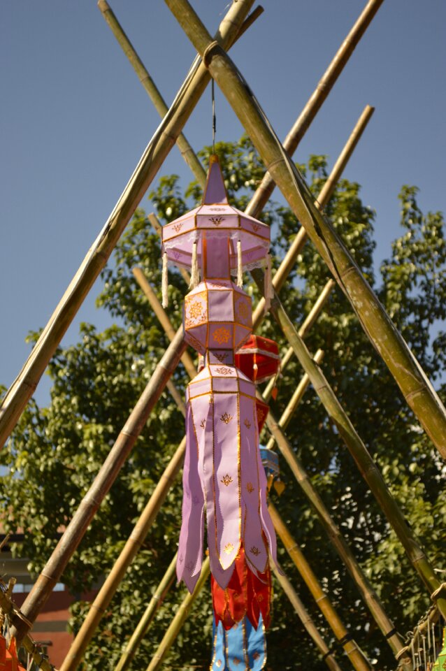 Temple travel statue