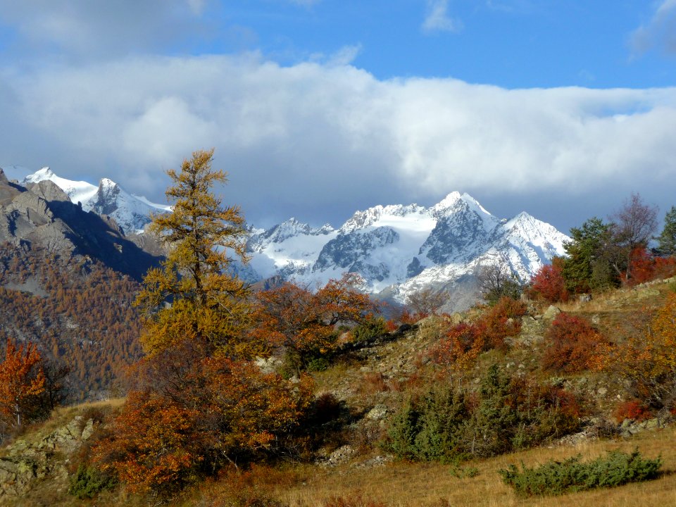 La montagne des Agneaux et les couleurs de l'automne 