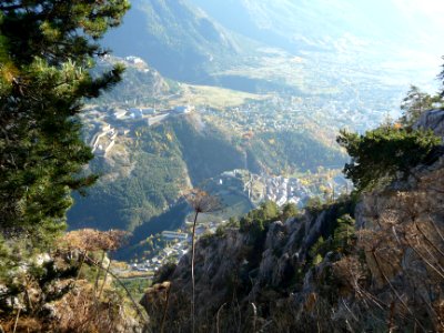 Vue sur l'Ancien Fort des Trois Têtes, le Fort du Château,… 
