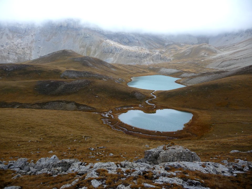 Petit lac Lescur et lac Lescur, Lacs de l'Ascension, Haute… 