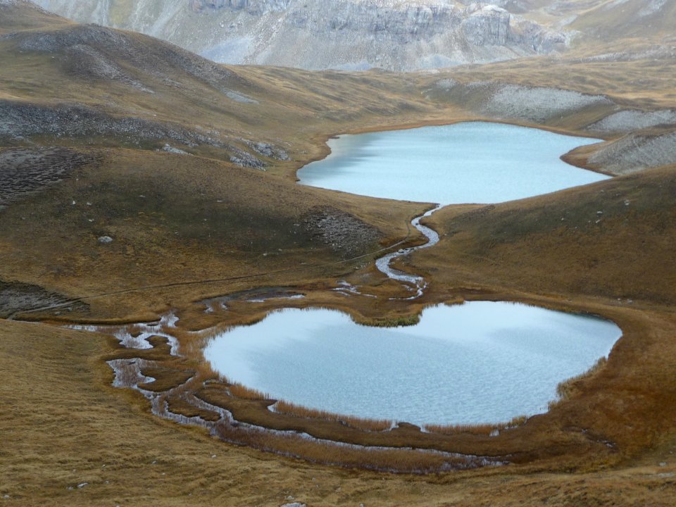 Petit lac Lescur et lac Lescur, Lacs de l'Ascension, Haute… 