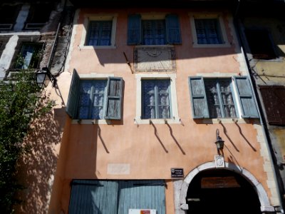 Détail d'une façade, passage Curnier de la Valette, Guille… 