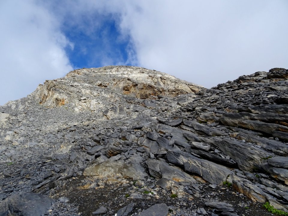 Sous le sommet de la Blanche 