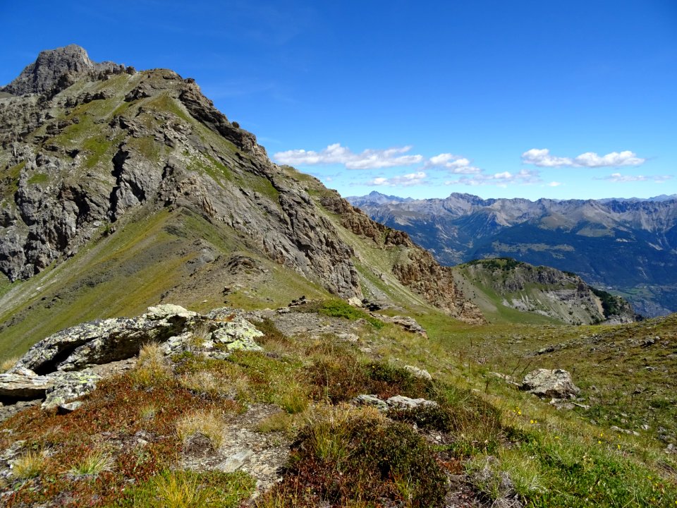 La Tête de Gaulent depuis le Col de Val Haute 