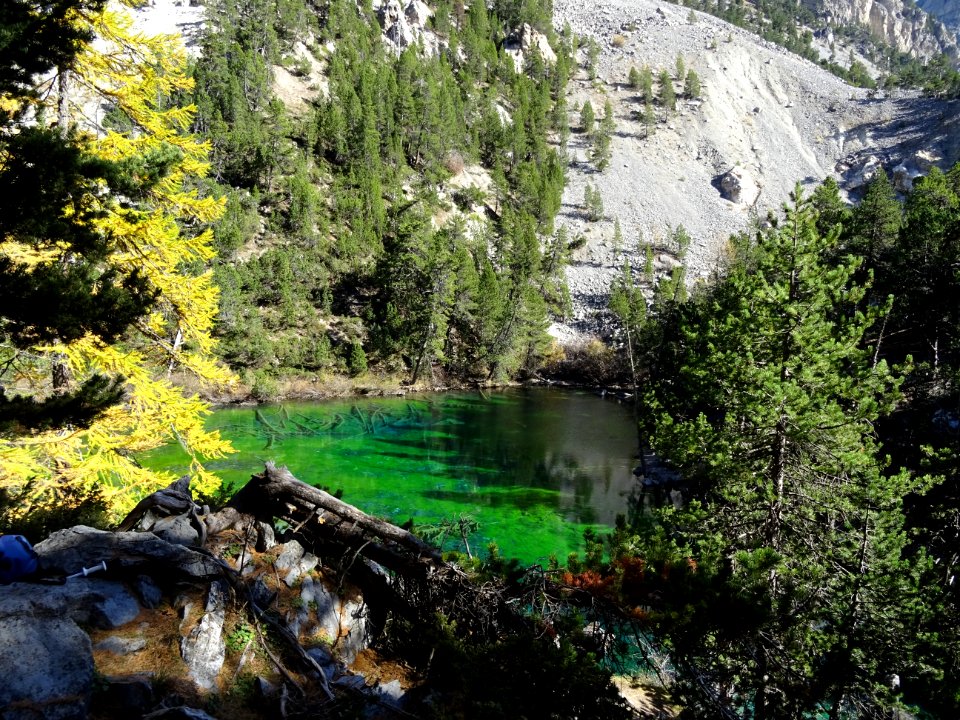 Lac Vert, dans la Vallée Etroite 