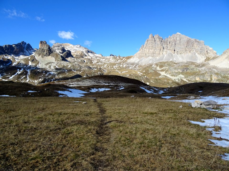 Depuis Clot Sauvage, le Mont Thabor, le Grand Séru 