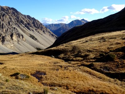 Descente depuis le Col du Vallon, le Pic de Rochebrune au … 