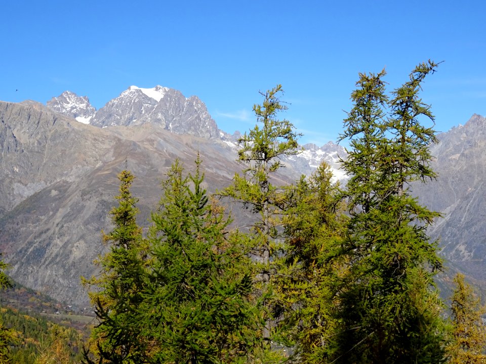 Le Pic Sans Nom et le Mont Pelvoux 