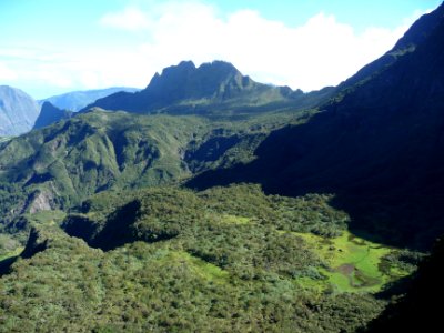 Le Plateau de Kerval et le Morne de Fourche au loin 