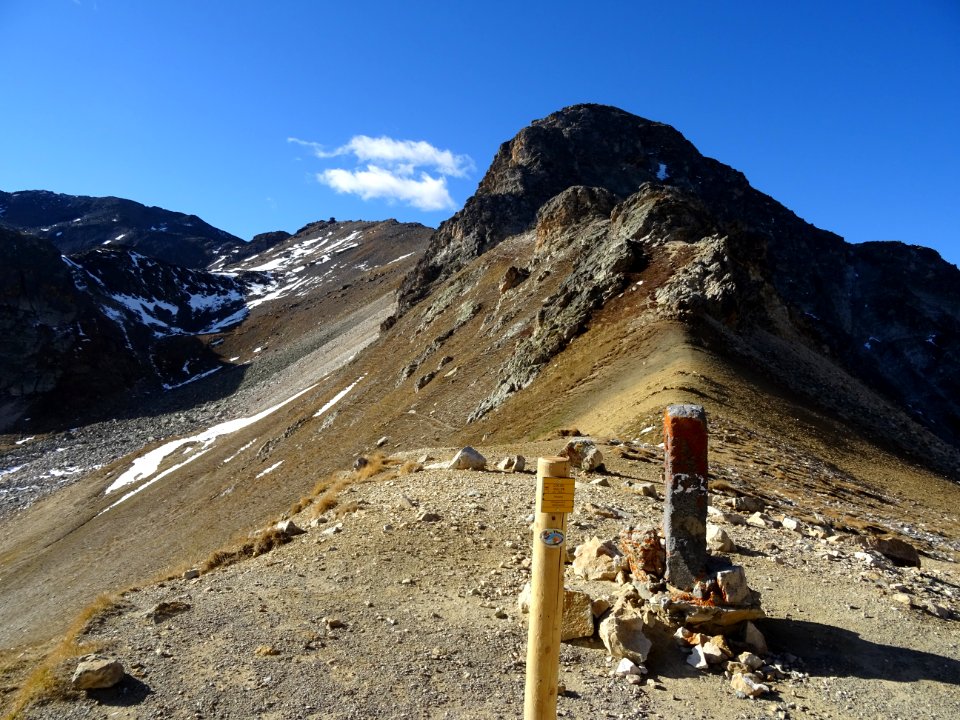 Col du Vallon, Le Rocher Blanc 