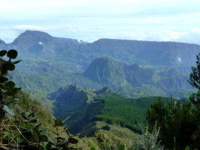 La Roche Ecrite, le Piton d'Enchaing, Mare à Martin, Mare … 